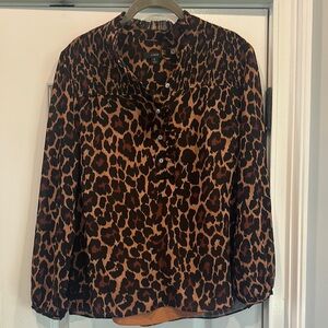 Leopard Print Women's Top